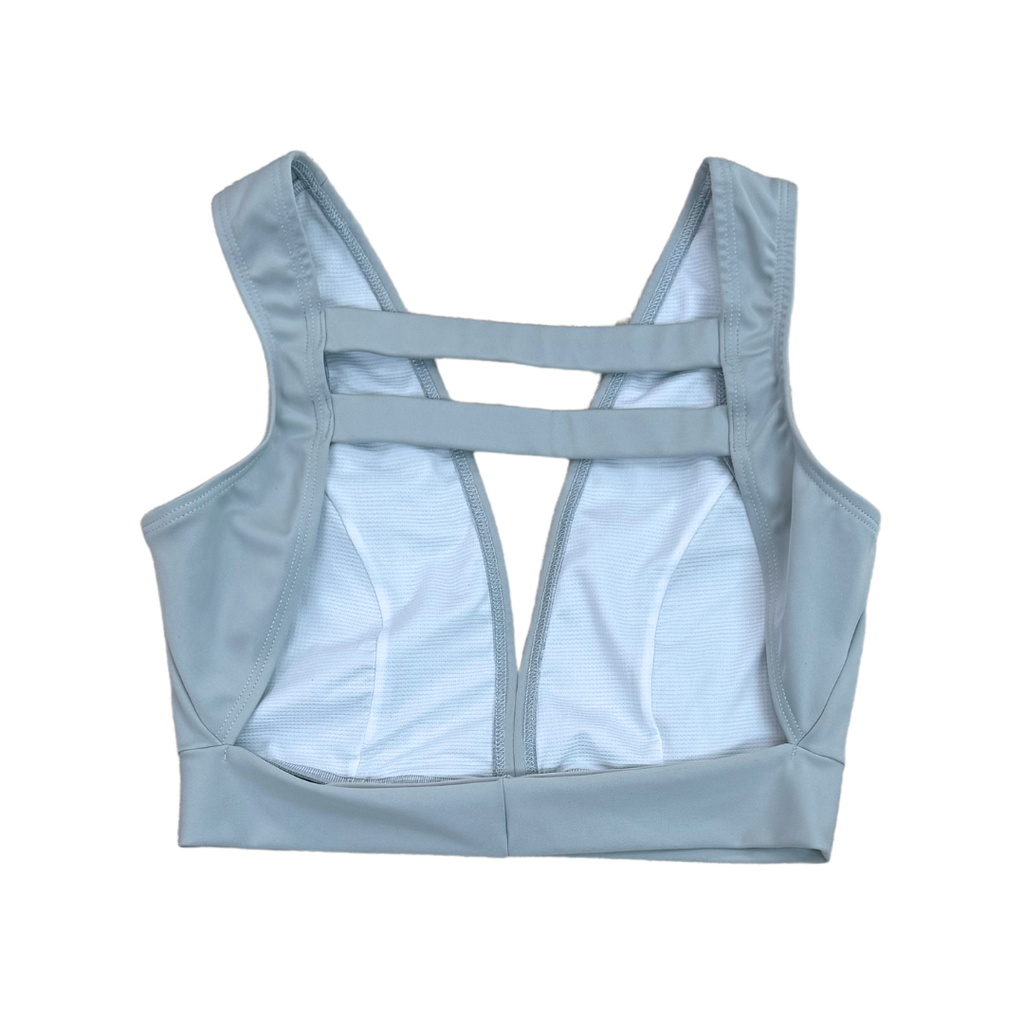 BWN x Nanette Badillo - Baldwin Bulls Sports Bra Silver