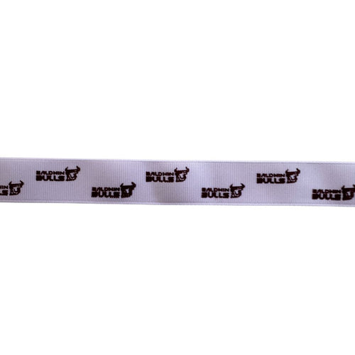 Baldwin Bulls Grosgrain Ribbon (5/8" – 1 Yard)