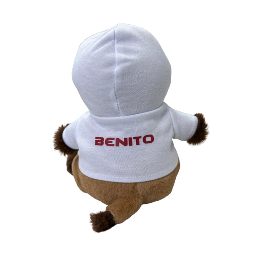 6" Benito Plushy With Hoodie