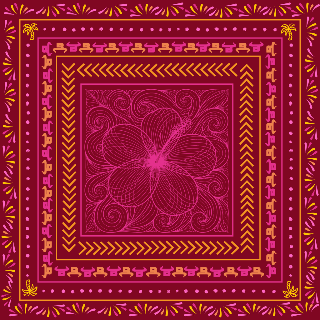 BWN Scarf – Sunset Vibes Edition